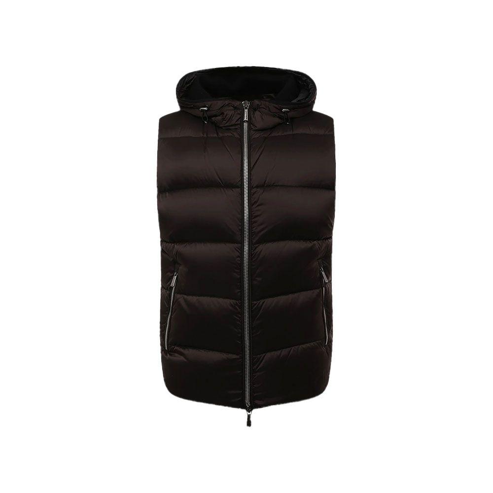 MOORER tamno braon muški prsluk