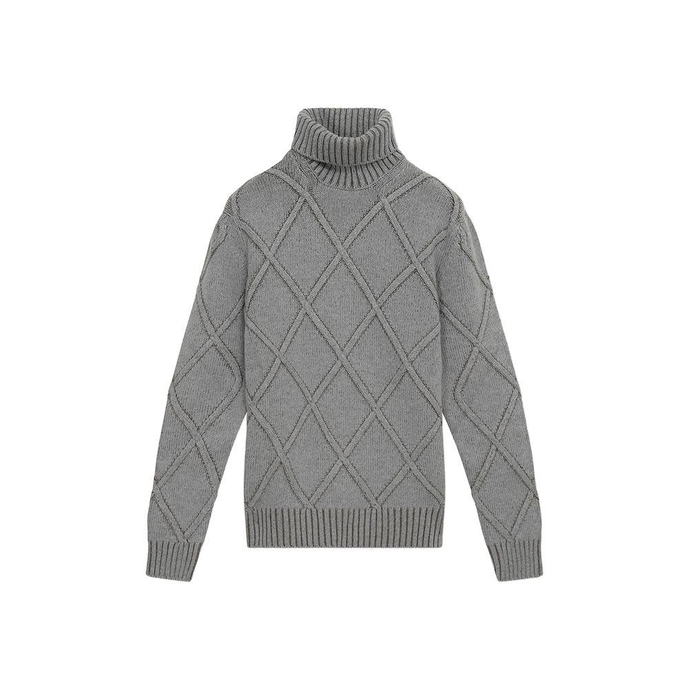 BARBA siva muška rolka na rombove