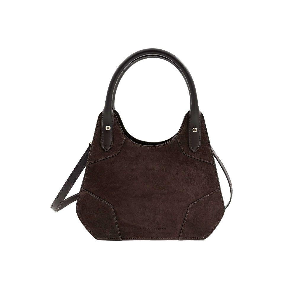 FRATELLI ROSSETTI Emma braon ženska tašna od brušene kože
