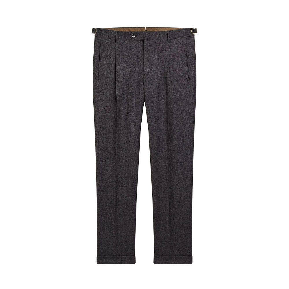 BERWICH tamno sive muške retrolong pantalone