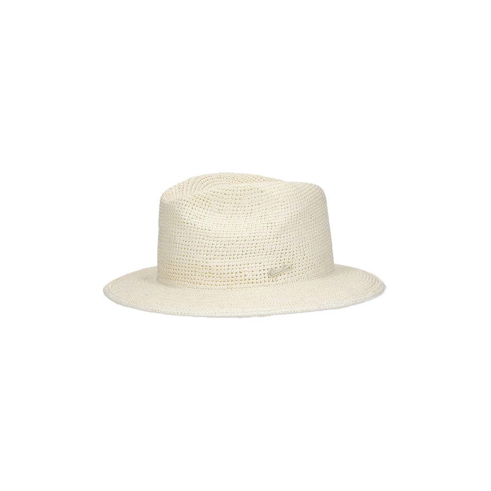 BORSALINO Clochard Panama bijeli muški šešir