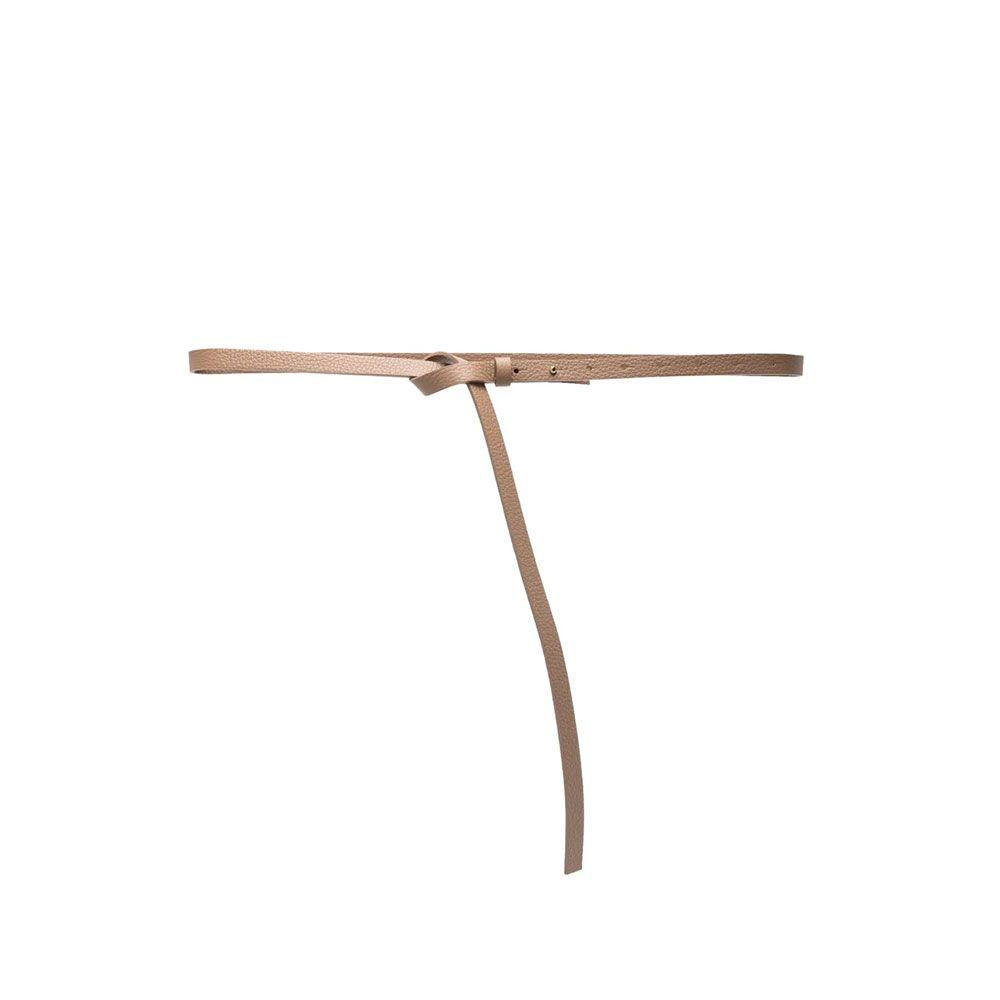 LORENA ANTONIAZZI tamno bež tanki ženski kaiš