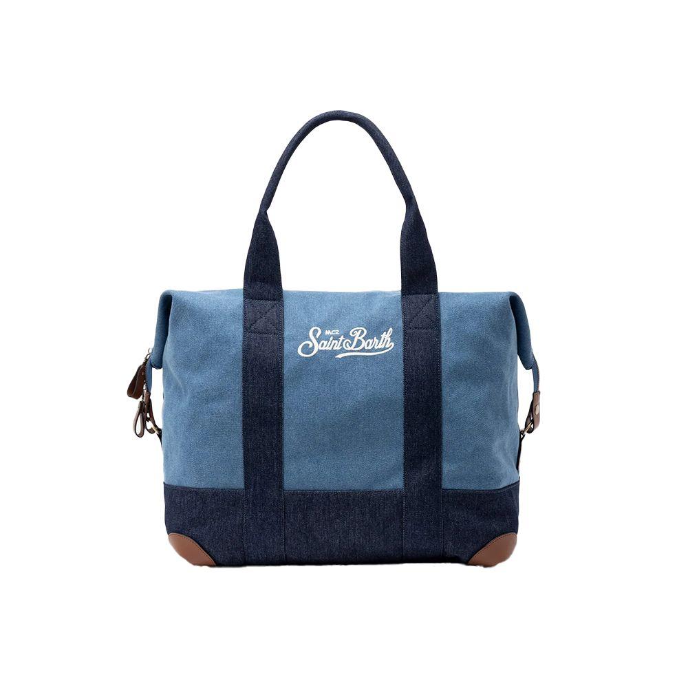 MC2 SAINT BARTH denim-teget putna torba