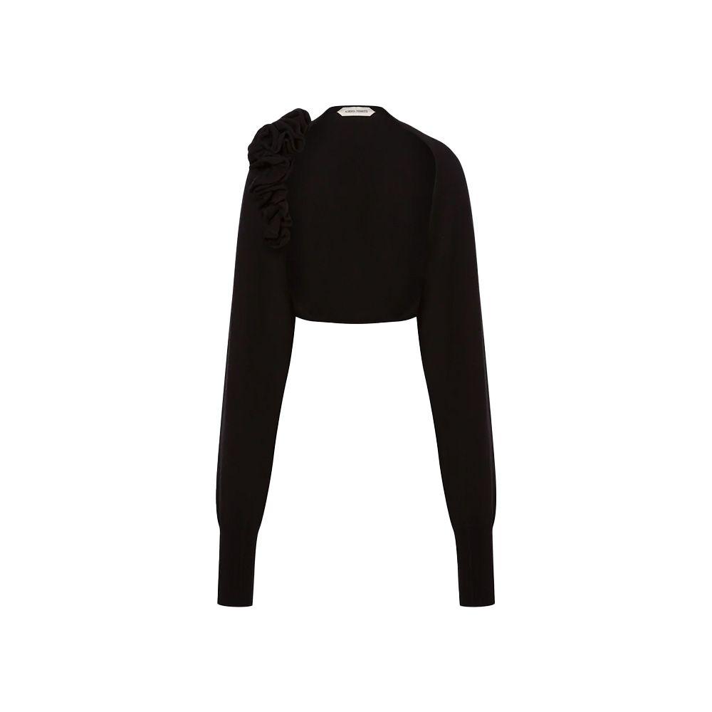 ALBERTA FERRETTI crni ženski bolero