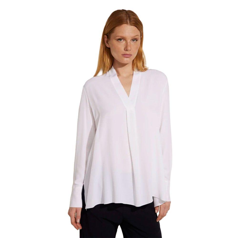 ANTONELLI bijela svilena ženska bluza 
