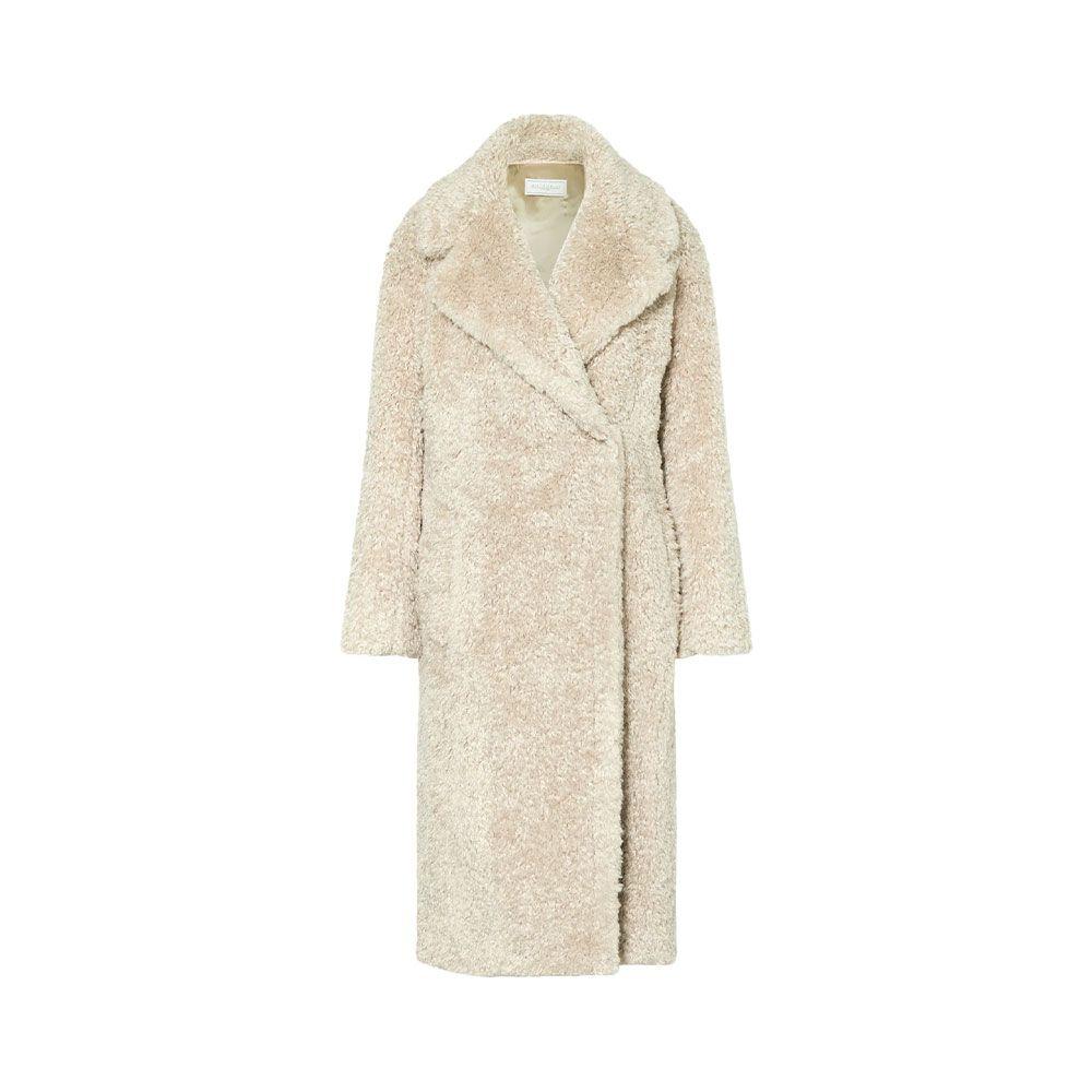 ANTONELLI bež teddy ženski kaput 
