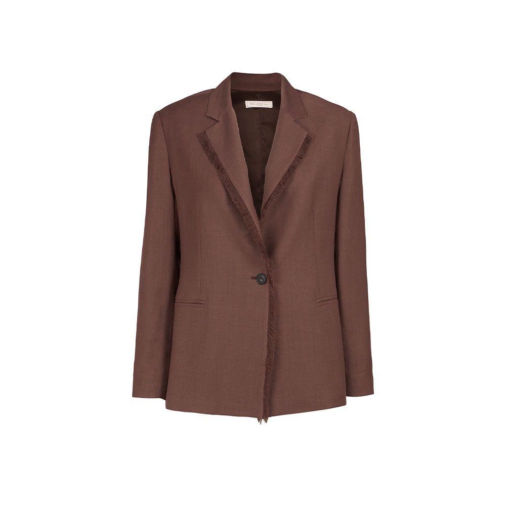 ANTONELLI Finnegan braon ženski sako sa resama