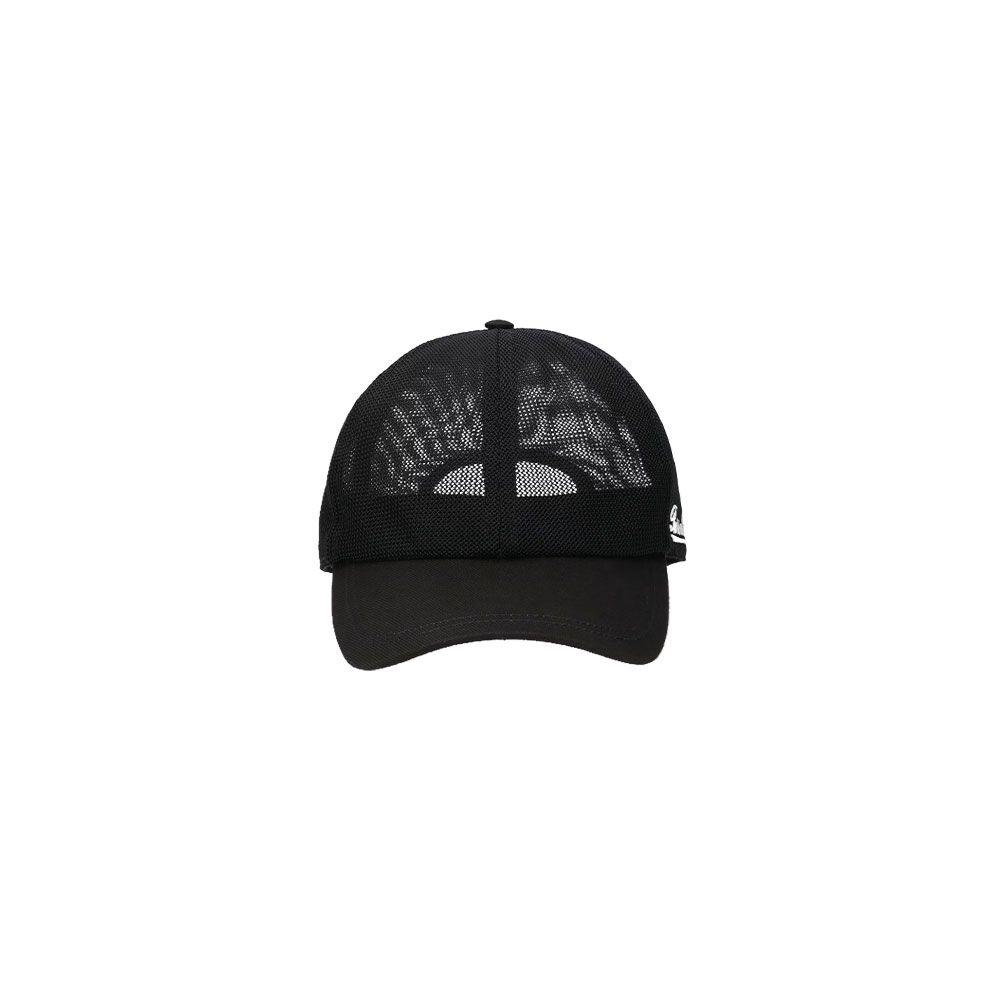 BORSALINO crni mrežasti kačket sa vezenim logom