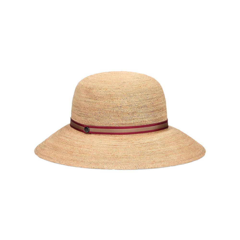 BORSALINO Colombia bež šešir od rafie