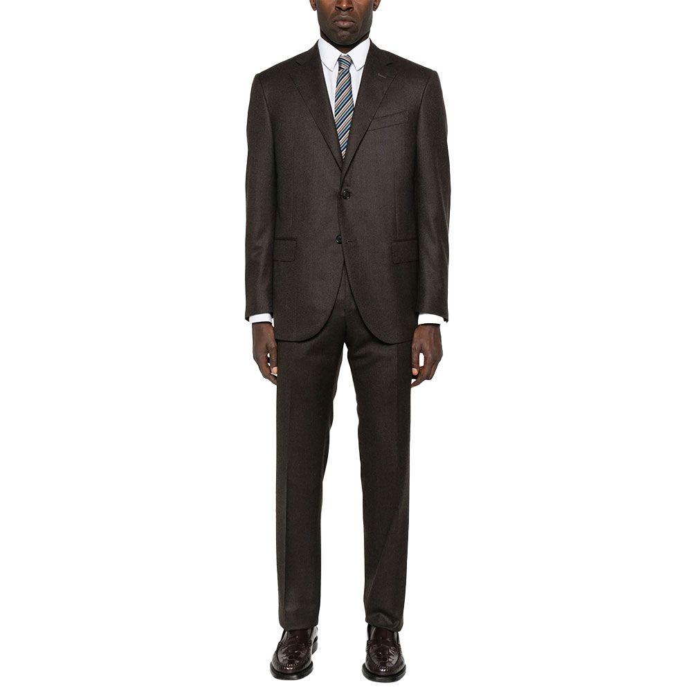 CORNELIANI braon muško odijelo od vune