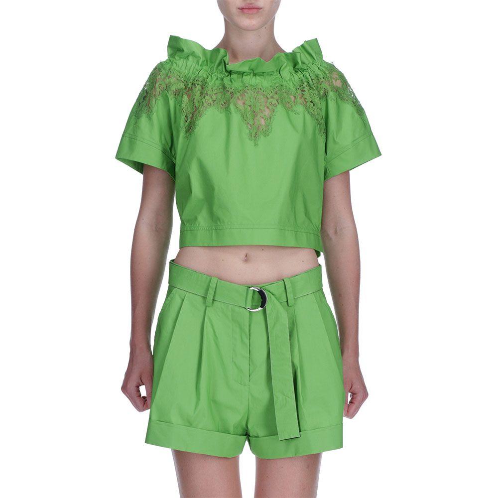 ERMANNO SCERVINO svijetlo zelena ženska bluza