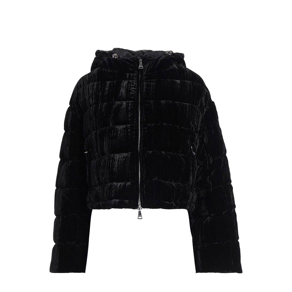 ERMANNO SCERVINO crna ženska plišana jakna