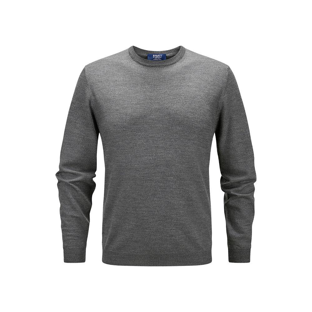 FEDELI sivi muški džemper
