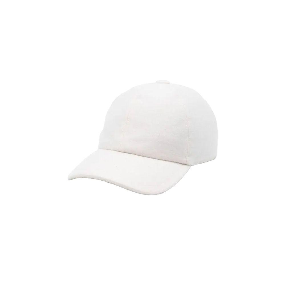 FEDELI bijeli muški kačket od kašmira