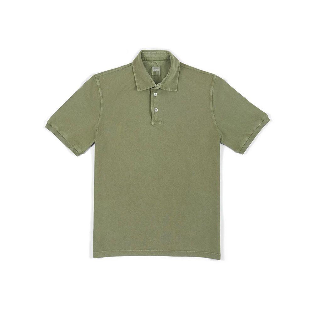 FEDELI maslinasta polo muška majica