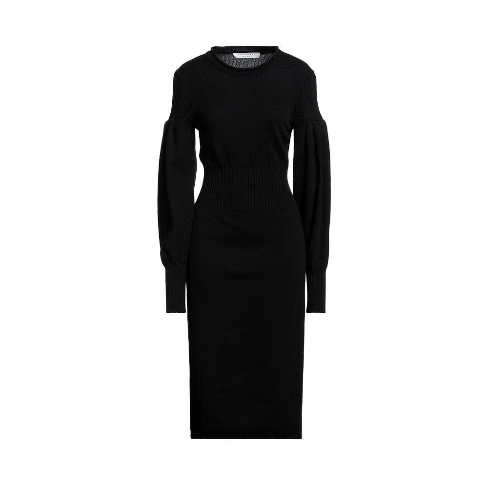 PHILOSOPHY crna pletena haljina