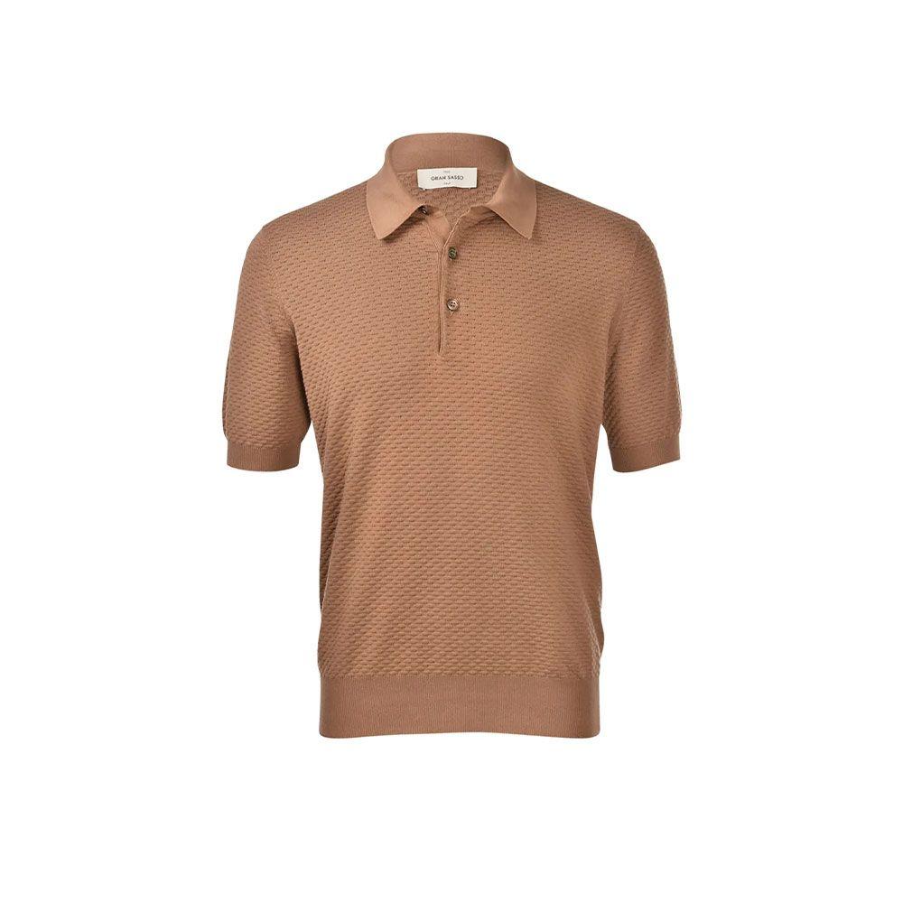 GRAN SASSO braon polo muška majica