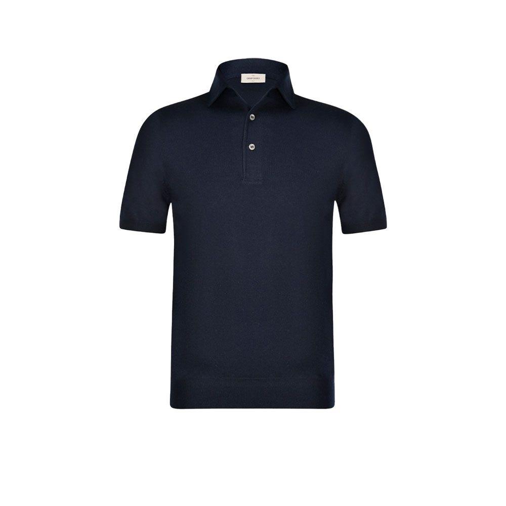 GRAN SASSO teget polo muška majica