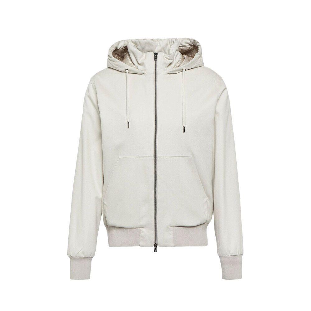 HERNO svijetlo bež muška jakna sa kapuljačom