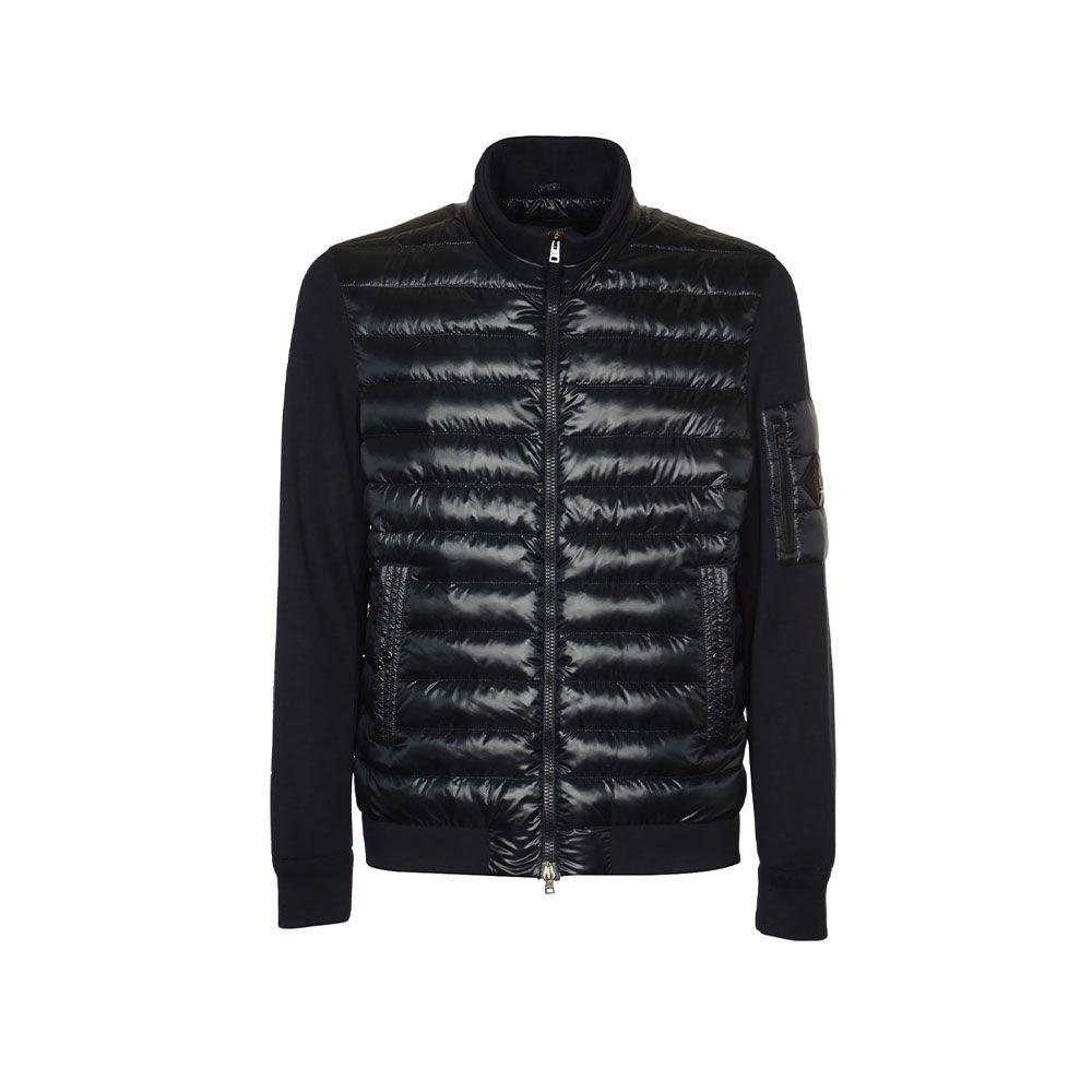 HERNO crna muška štepana jakna