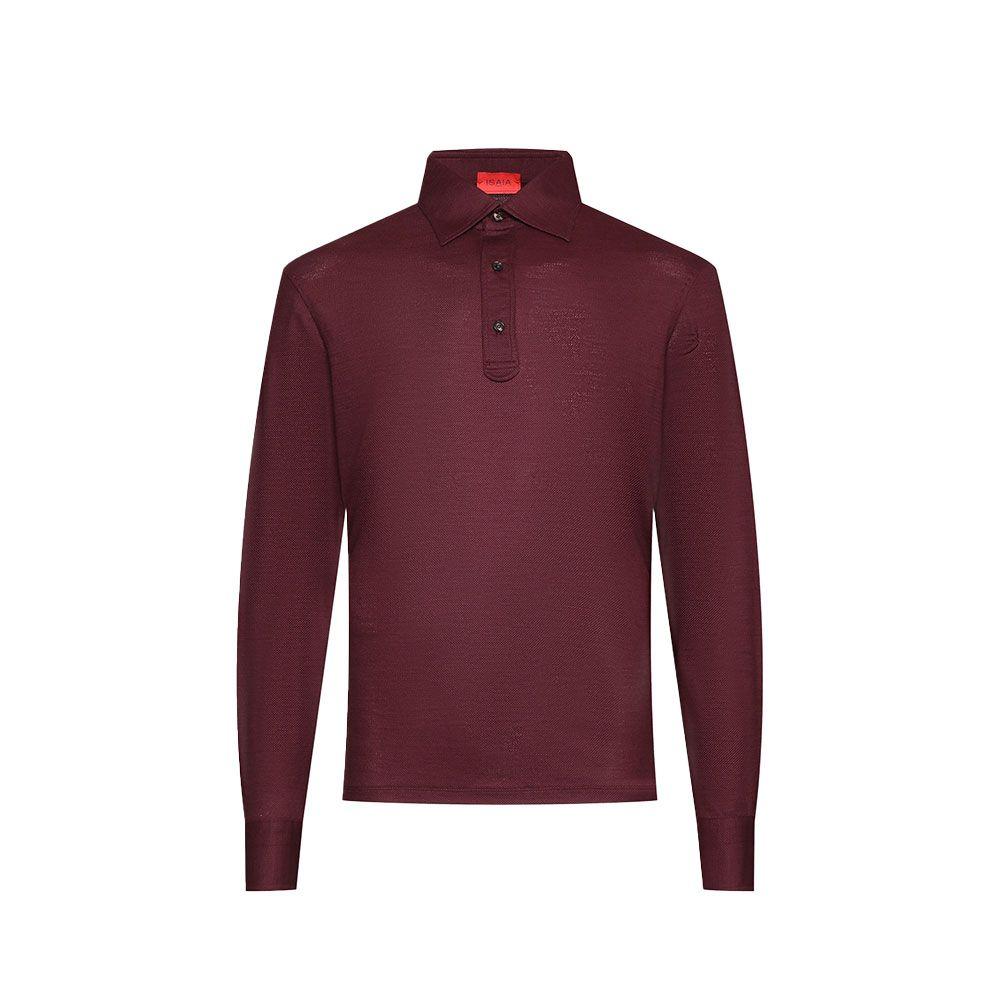 ISAIA bordo muška polo majica