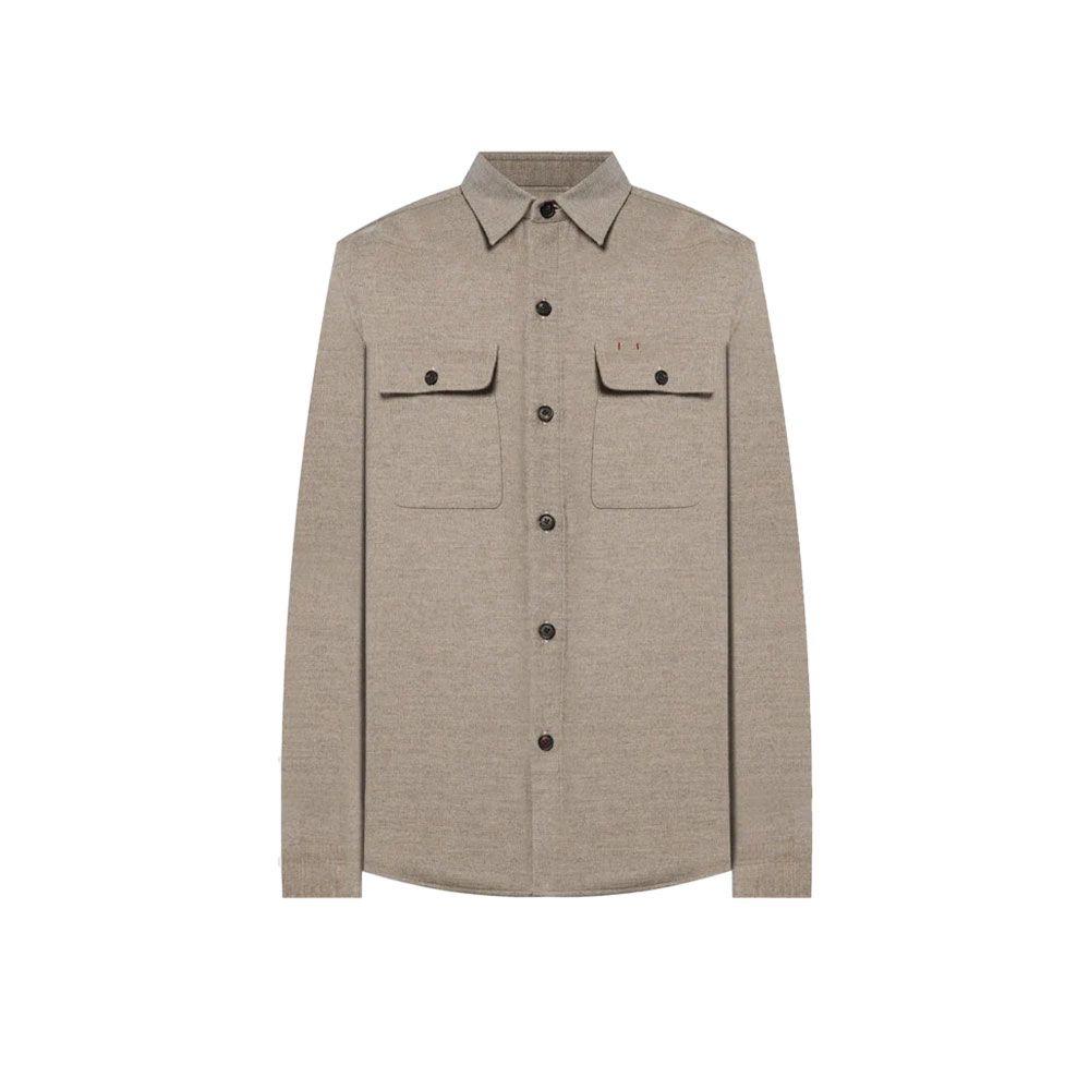 ISAIA bež muška košulja