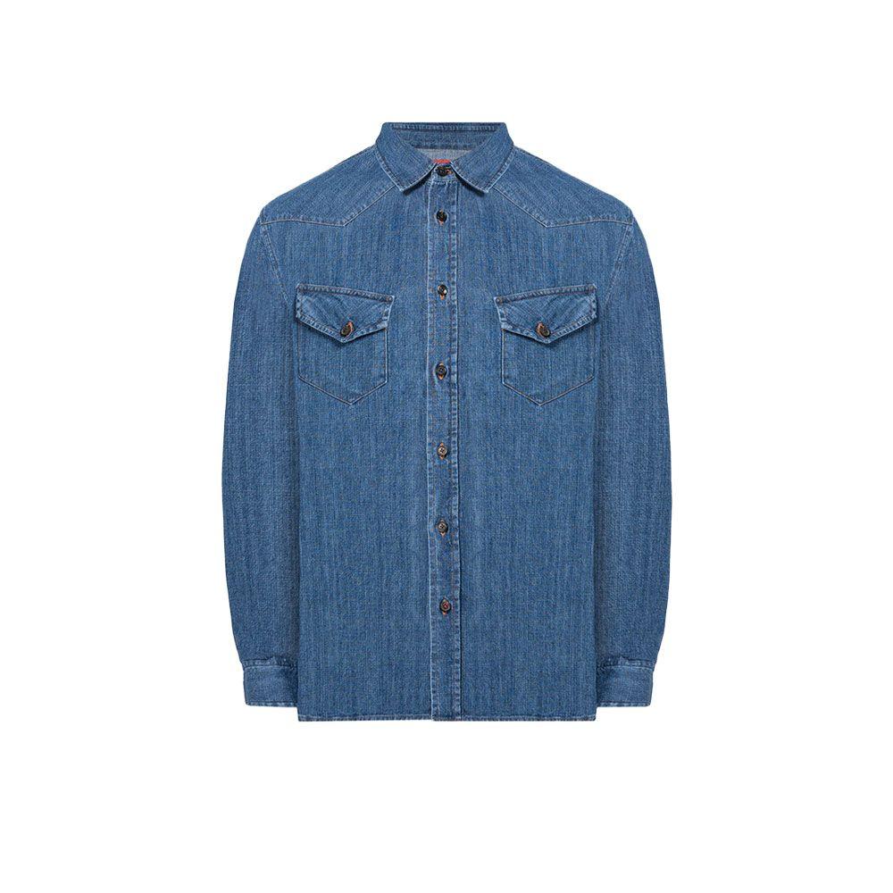 ISAIA teksas muška košulja