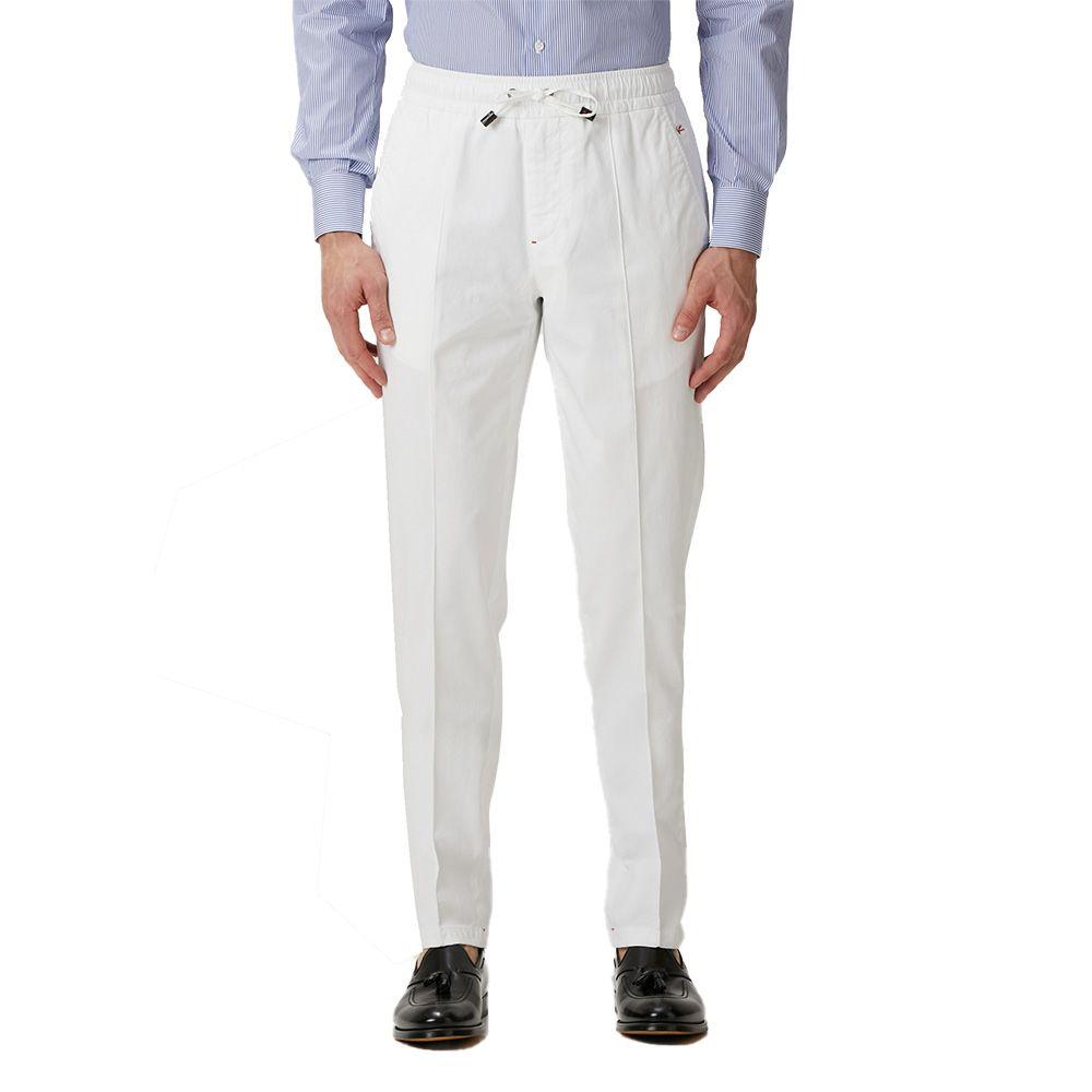 ISAIA bijele muške pantalone