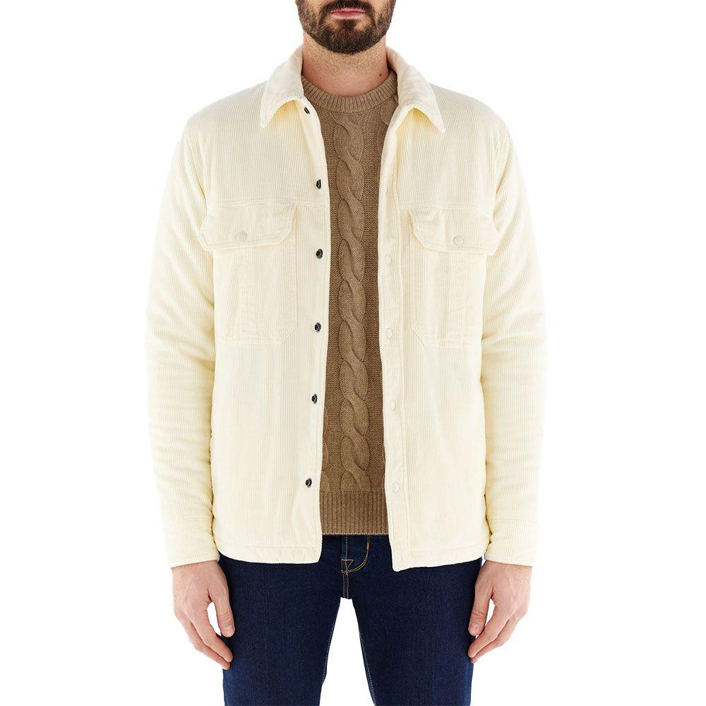 JACOB COHEN mliječno bijela muška jakna od somota