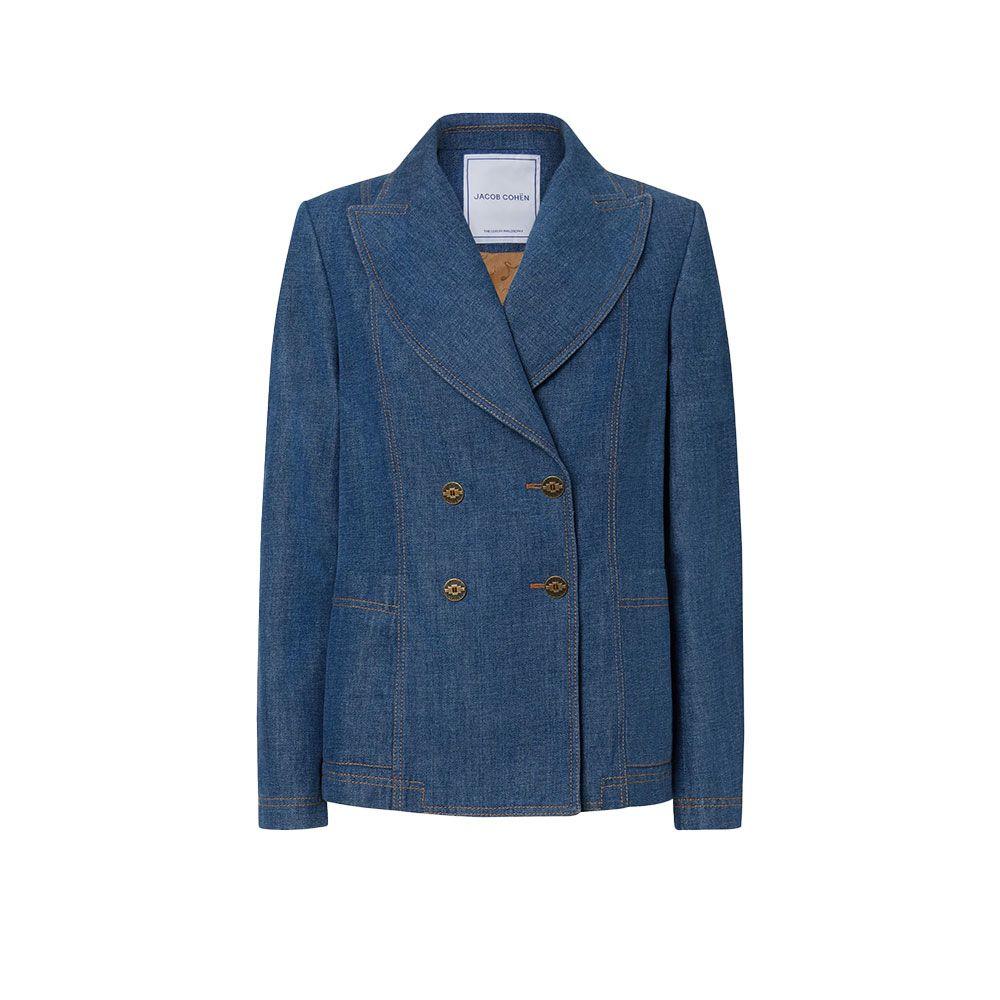 JACOB COHEN teksas ženski sako sa duplim kopčanjem