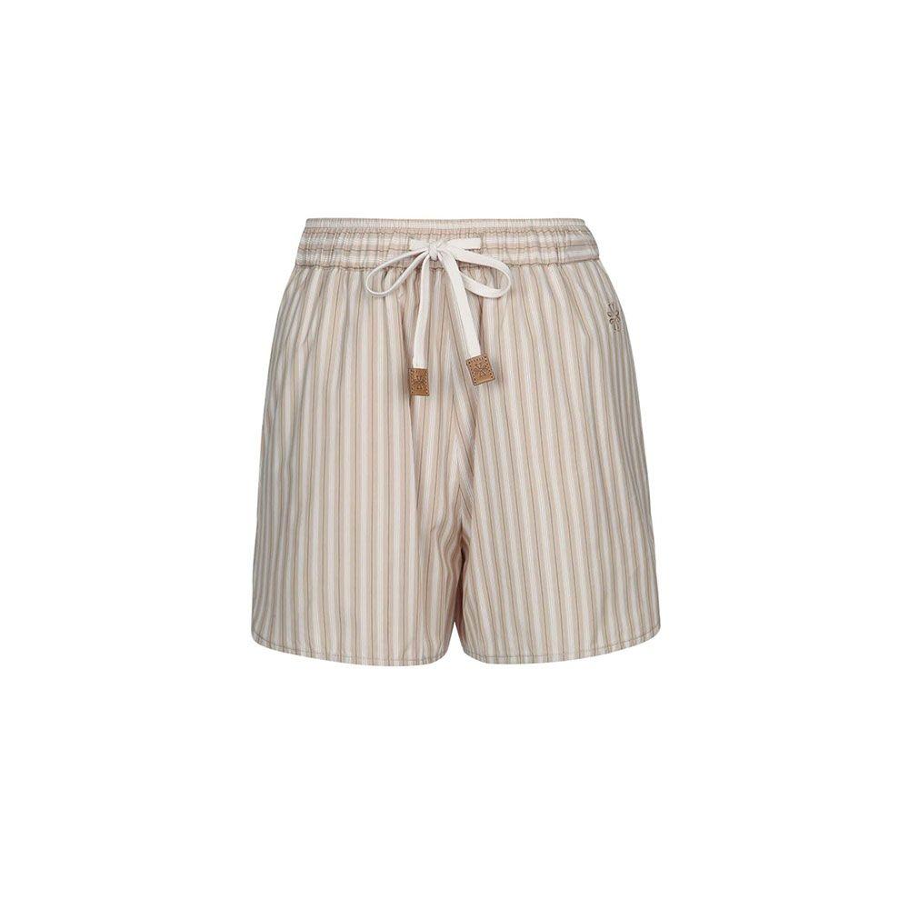 JACOB COHEN Julie braon-bijeli ženski prugasti šorts