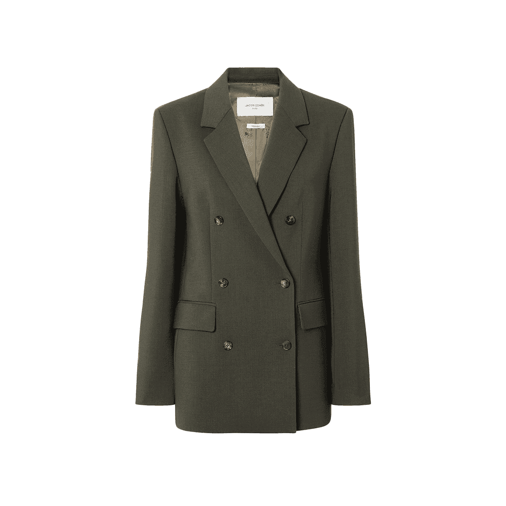 JACOB COHEN maslinasti ženski sako sa duplim kopčanjem