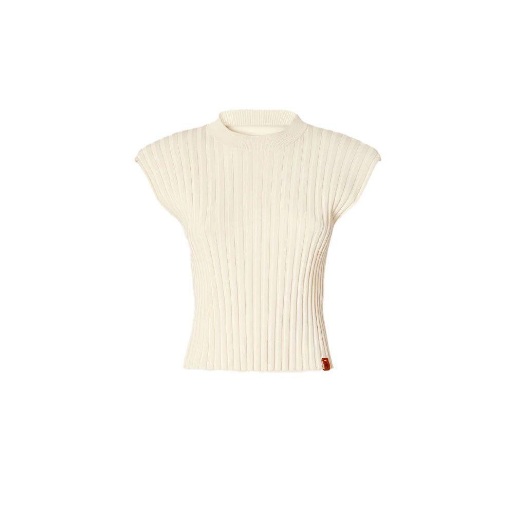 JACOB COHEN svijetlo bež ženska končana majica