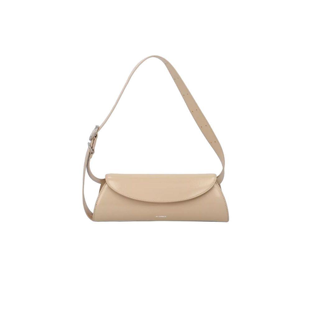 JIL SANDER Cannolo bež ženska tašna od kože