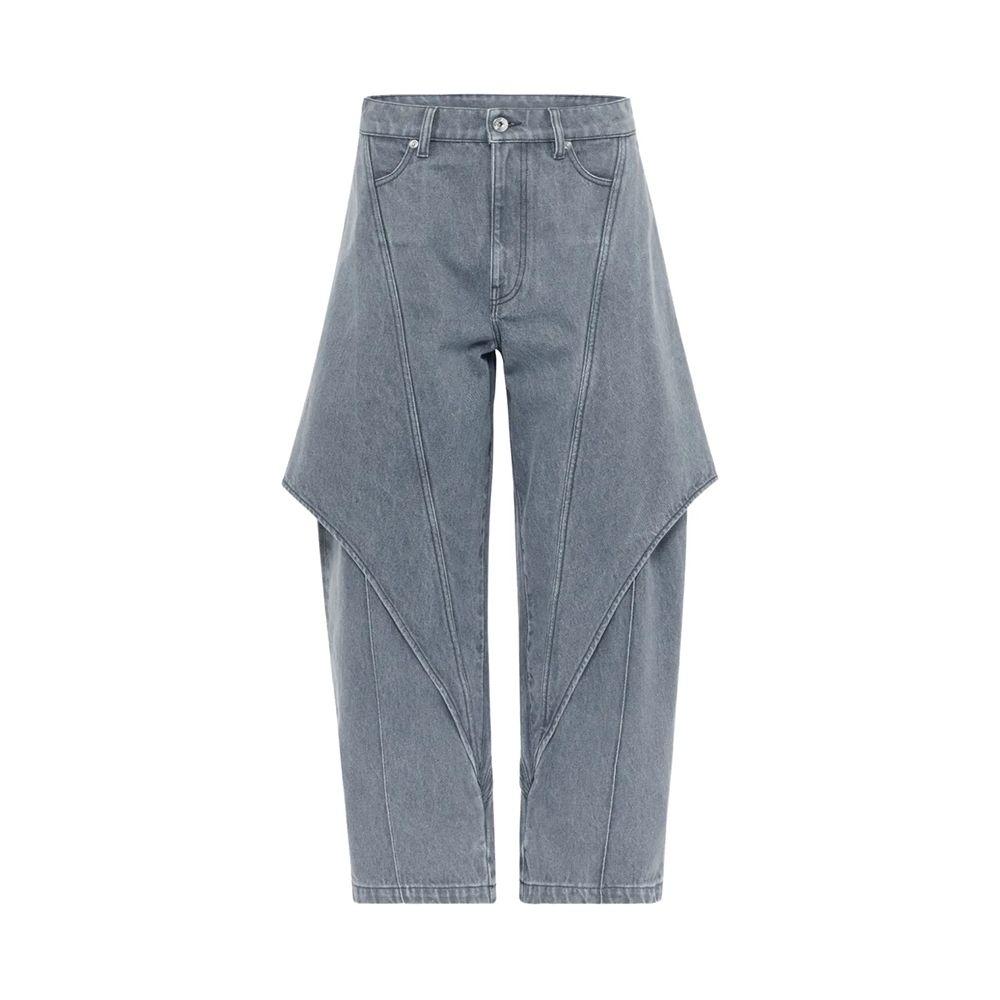 JW ANDERSON sive ženske široke farmerice
