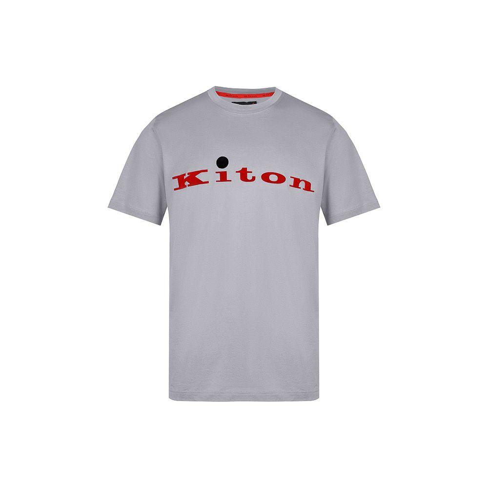 KITON tamno siva muška majica