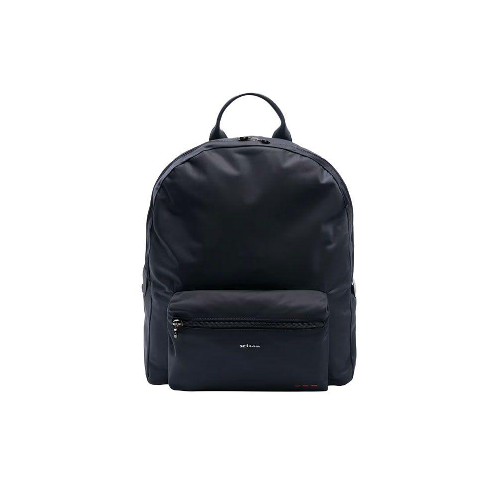 KITON teget muški platneni ruksak