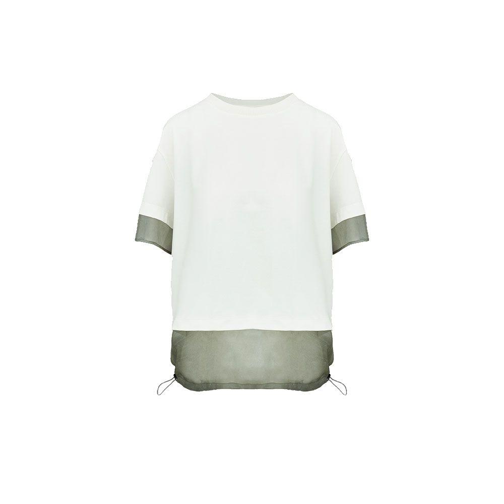 LORENA ANTONIAZZI bijela ženska majica od svile