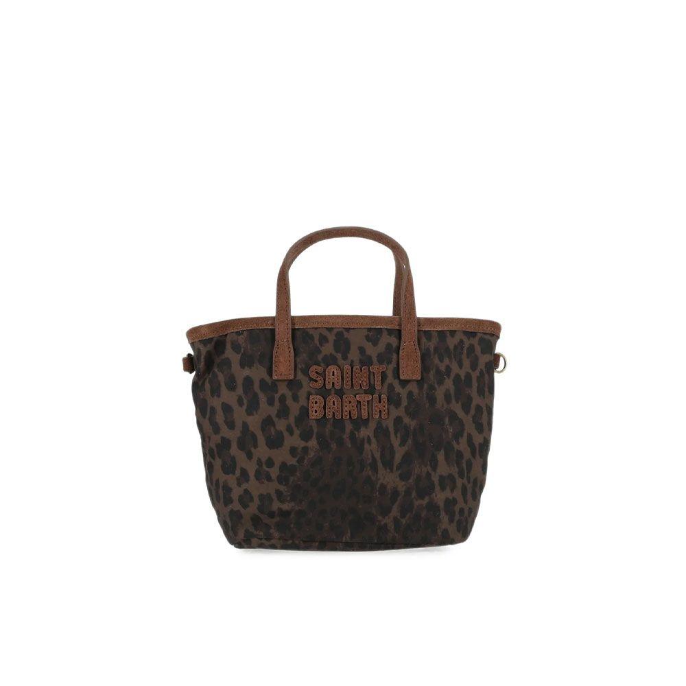 MC2 SAINT BARTH City Mini leopard print ženska torba