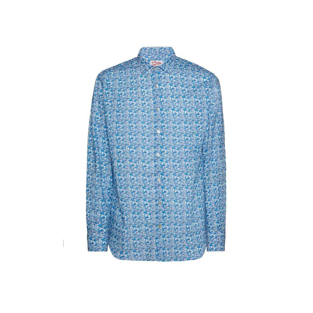 MC2 SAINT BARTH muška košulja na plave pečurke