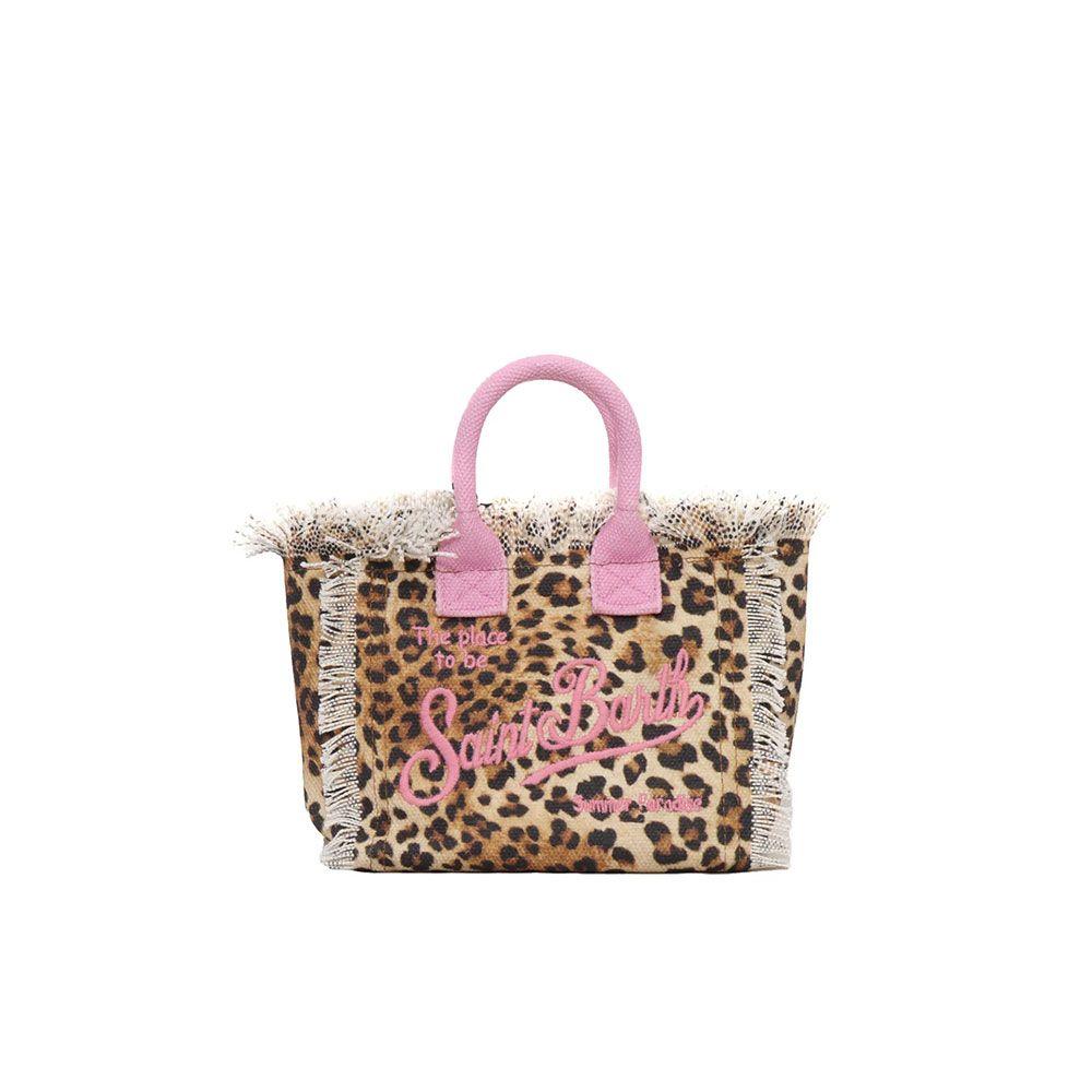 MC2 SAINT BARTH Vanity mini leopard print torba