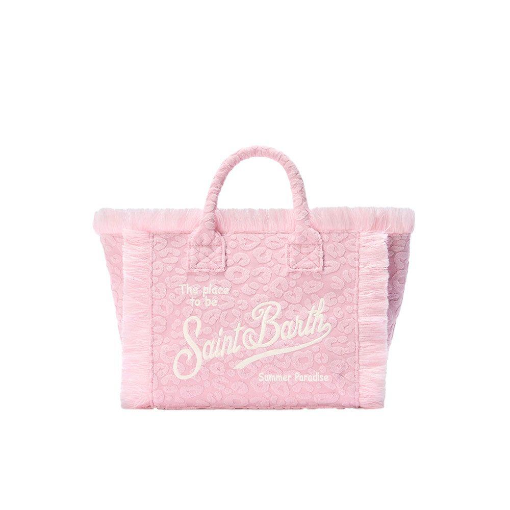 MC2 SAINT BARTH Colette roze torba od frotira