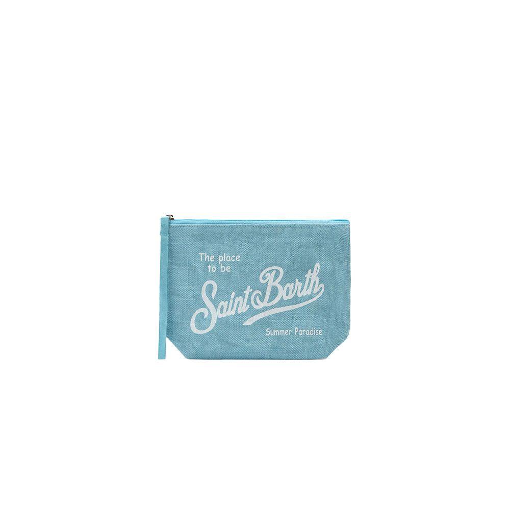 MC2 SAINT BARTH Aline plavi laneni neseser