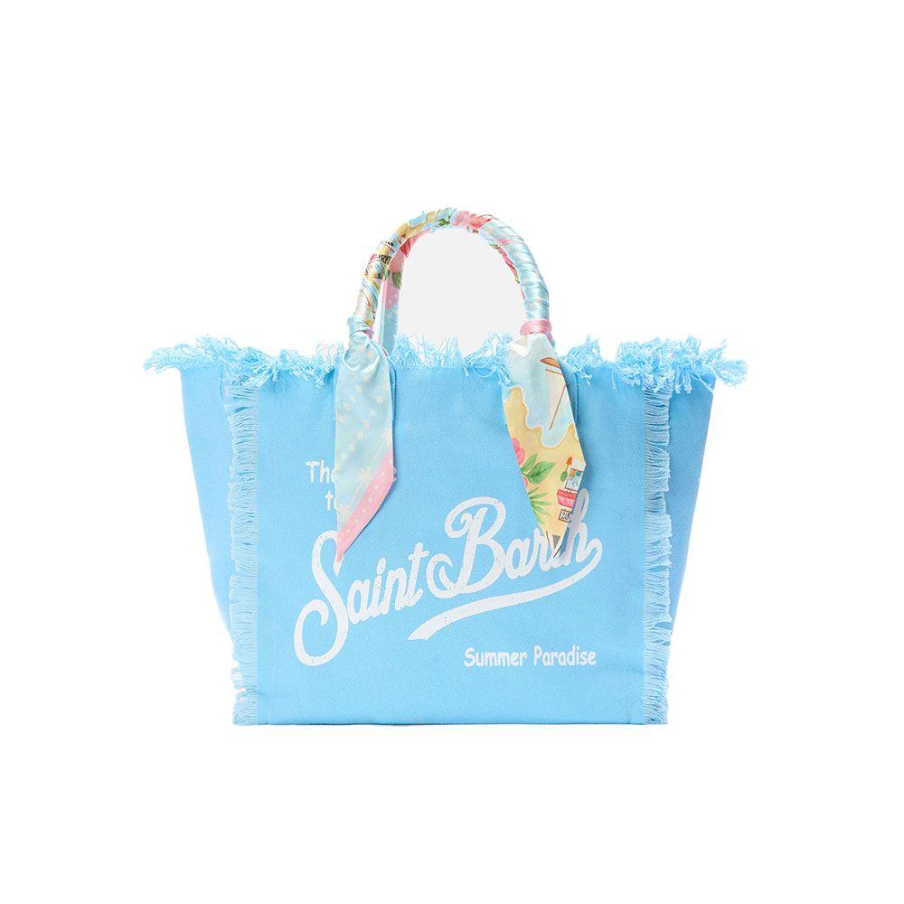 MC2 SAINT BARTH Vanity svijetlo plava torba sa uklonjivom maramom