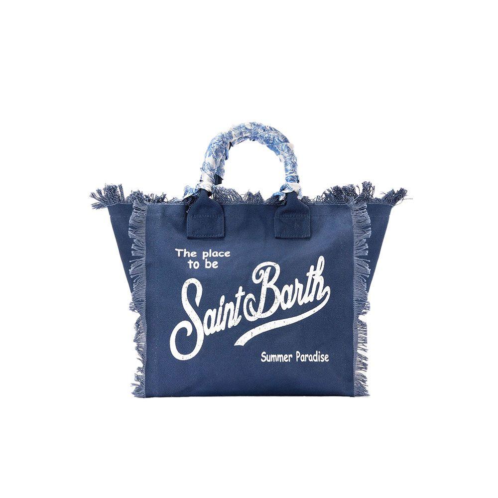 MC2 SAINT BARTH Vanity denim torba sa uklonivom maramom