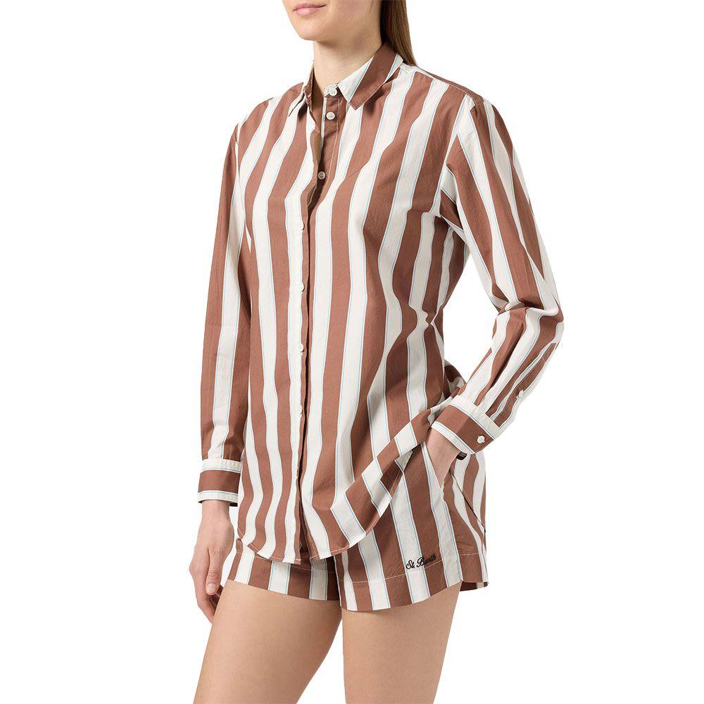 MC2 SAINT BARTH Brigitte braon ženska košulja