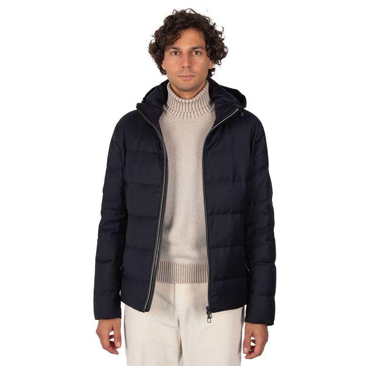 MONTECORE teget muška jakna sa kapuljačom