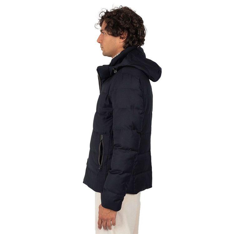 MONTECORE teget muška jakna sa kapuljačom