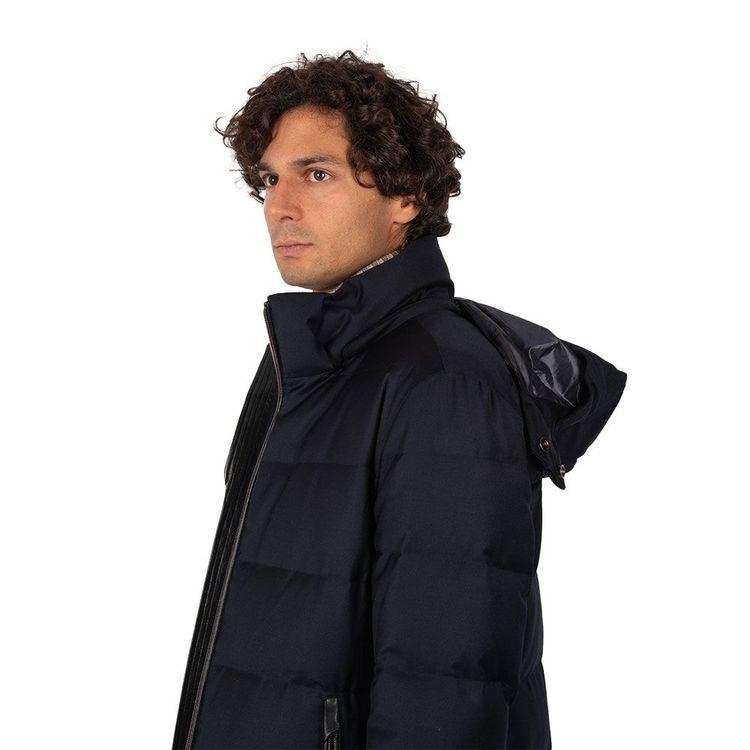 MONTECORE teget muška jakna sa kapuljačom