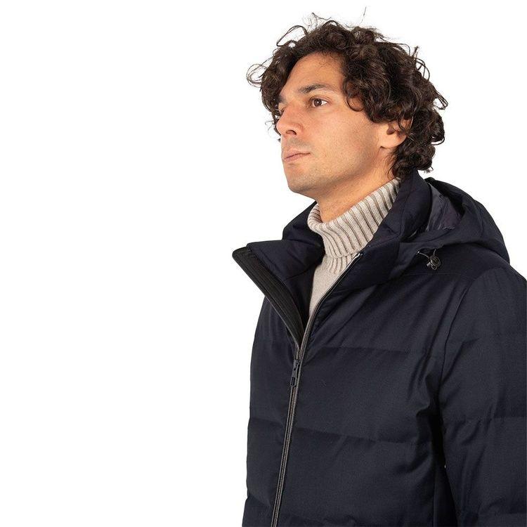 MONTECORE teget muška jakna sa kapuljačom